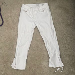 J Jill with white jeans